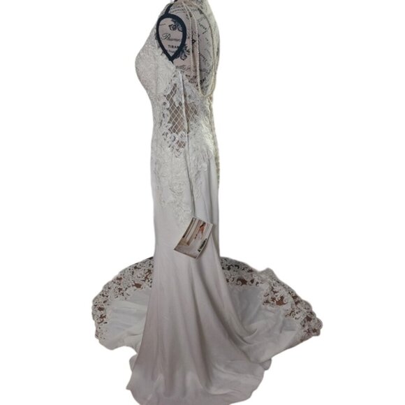 Stella York Dresses & Skirts - Stella York White Wedding Dress US12 NWT